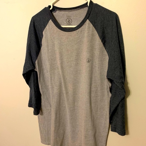 Men’s Volcom Raglan Baseball T-Shirt - Picture 2 of 2